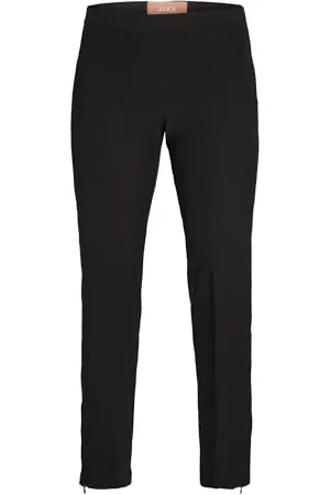 JJXX Damen JXMYNTE Slim HW Pant NOOS Chino Hose, Black, M