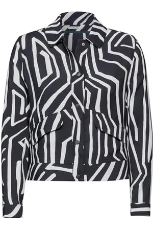 CECIL Damen B212199 Kurze Jacke mit Print, , Regular