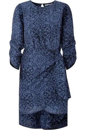 Pepe Jeans Damen Clarin Kleid, Blau (Dulwich Blue), XL