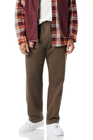 Amazon Herren Fleece-Jogginghose mit offenem Saum (erhältlich in Übergrößen), , L