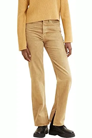 TOM TAILOR Damen 1035417 Emma Straight Jeans, 31262-Apple Cinnamon Brown, 29