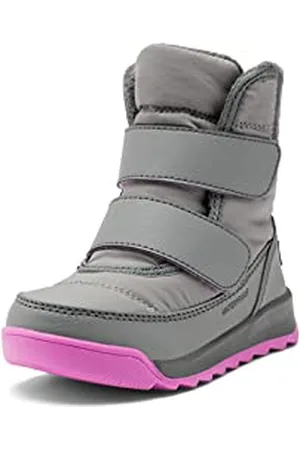 sorel Whitney 2 Strap Waterproof wasserdichte Winterstiefel für Kinder, Grau (Quarry x Grill), 21 EU