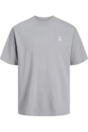 JACK & JONES Male T-Shirt Gedruckt Rundhals T-Shirt