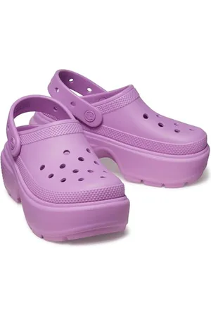 Crocs ™ Stomp Clog Unisex Slip-On Schuhe - Ideal für Pool und Straße - Eva-Außensohle, Fußbett und Futter, Blase, 36/37 EU