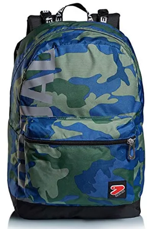 7 for all Mankind Zaino The Double - Camo Royal -Reversibile -Verde Militare
