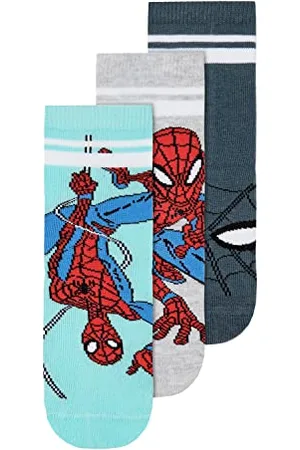 NAME IT Jungen NMMARN Spiderman 3PK MAR Socken, , 22W / 24L