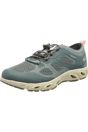 Jack Wolfskin Damen Breezer Vent Low W Sneaker, Bluish Grey/Rose, 37.5 EU