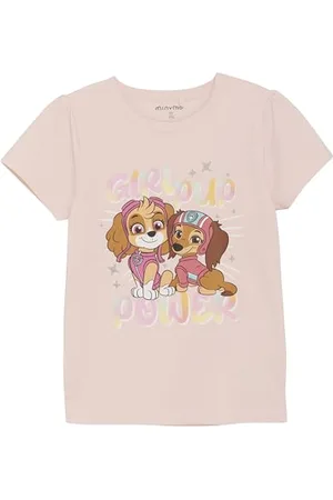 Minymo Kurzarm-T-Shirt mit Paw Patrol-Aufdruck