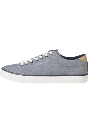 Tommy Hilfiger Herren Sneaker Schuhe, Blau (Desert Sky), 40