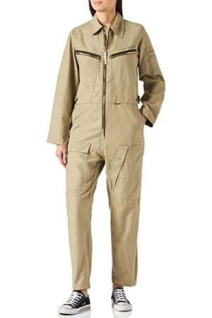 G-Star RAW Damen Multi Zip Jumpsuit 2.0, , L