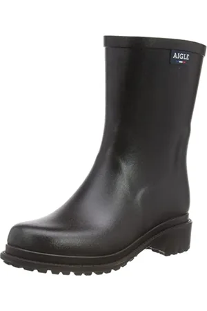 Aigle Damen Fulfeel Mid Gummistiefel, 2890 Dark Grey, 36 EU