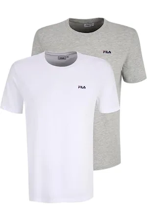 Fila Herren Brod Tee/Double Pack T-Shirt, , S