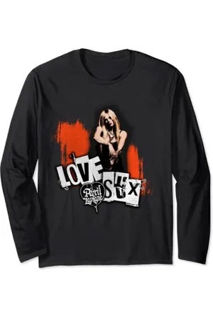 Avril lavigne Offizielles Love Sux Foto Langarmshirt