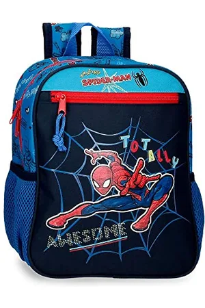 Marvel Spiderman Totally awesome Blue Preschool Rucksack 23x28x10 cm Polyester 6,44L