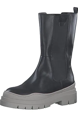 QS by s.Oliver Chelsea-Stiefel 5-5-25432-29 Schwarz VEGAN