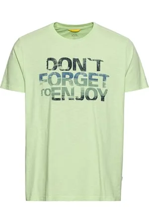 Camel Active Herren T-Shirt mit Print aus nachhaltigem Organic Cotton Menswear-M