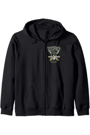 Onepiece Strohhut Pirat Hunter Roronoa Zoro Logo Anime Kapuzenjacke