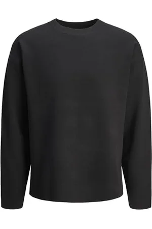 JACK & JONES Male Strickpullover Einfarbig Strickpullover