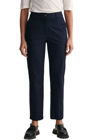 GANT Damen Slim Chinos Klassische Hose, , 46