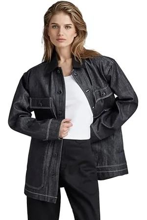 G-Star RAW Herren Premium Chore Unisex Jacke Evergreen