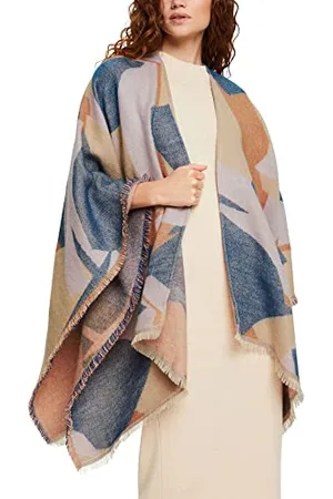 ESPRIT Damen 092ea1q308 Mode Schal, Sand, M EU