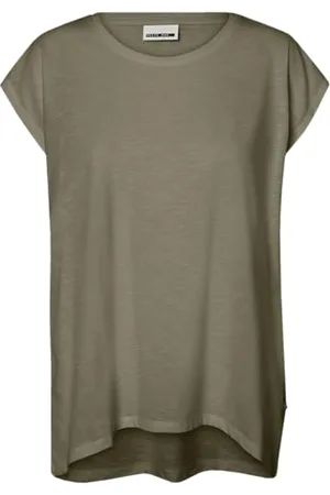 Noisy May Damen Nmmathilde S/S Loose Long Top FWD Noos, , S EU