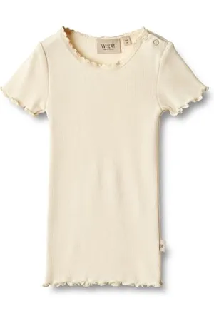 WHEAT Rib T-Shirt Kurzarm Katie- Mädchen - ÖkoTex Standard