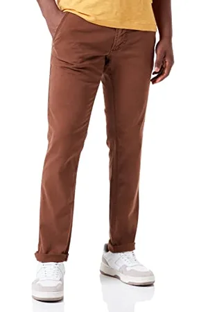 Camel Active Herren 477875/7F15 Klassische Hose, Wood, 35W / 34L