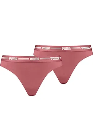 PUMA Damen String 2 Pack Thong Panties, , XS EU