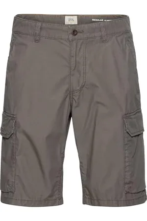 Camel Active Herren Regular Fit Cargo Shorts mit Minimal Print menswear-33IN