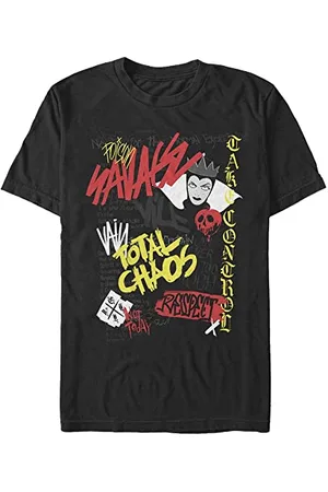 Disney Herren Bösewichte Bösewicht-graffiti-t-shirt, , M