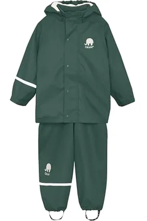 CeLaVi Jungen Basic Rainwear Set -Solid Pu Regenjacke, , 110 EU