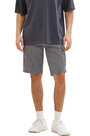 TOM TAILOR Herren Cargo Bermuda Shorts