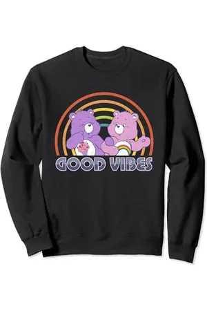 Care Bears Good Vibes Rainbow With Share And Cheer Bear Sweatshirt