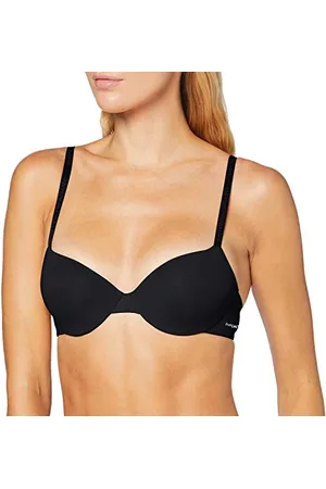 Emporio Armani Damen Invisible Bra Basic Bonding Microfiber Geformter BH, Undurchsichtige, Black, 38B