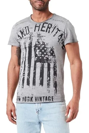 Key Largo Herren MT Vintage Round T-Shirt, , XL