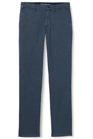 Tommy Hilfiger Herren Chino Denton Pow Check Stretch, , 33W / 34L