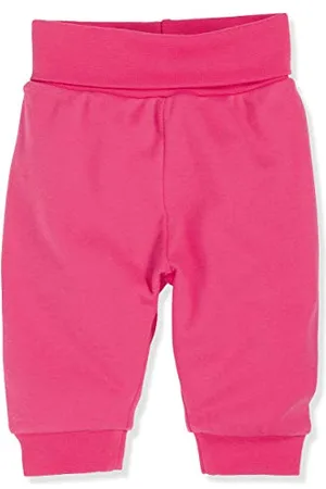 Playshoes Schnizler Unisex Kinder Baby-Pumphose Sweat-Hose Jogginghose, pink pink, 86