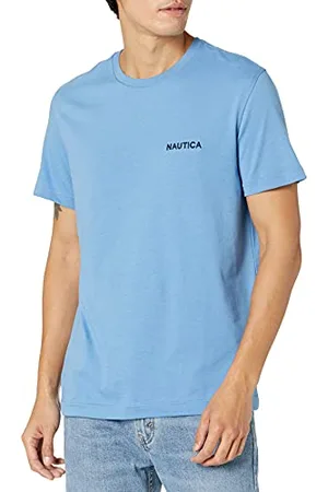 Nautica Herren Short Sleeve Solid Crew Neck T-shirt T Shirt, , XL EU