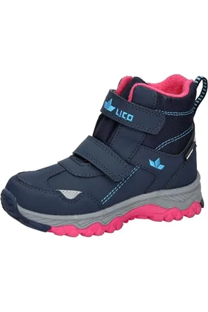 LICO Hanko V Winterstiefel, Marine/Türkis/Pink, 41 EU