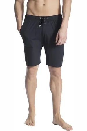 Calida Remix Basic Sleep Bermudas Herren, mit Seitentaschen