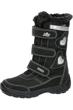 LICO Ingra V Schneestiefel, Schwarz/Silber, 31 EU