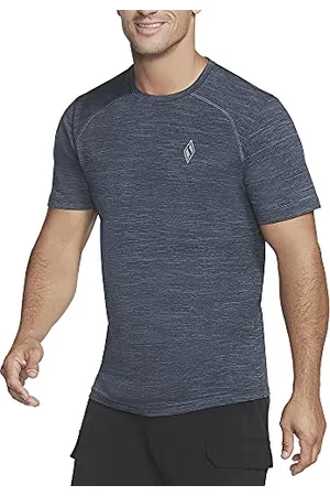 Skechers Herren On The Road 1/4 Zip T-Shirt, , S