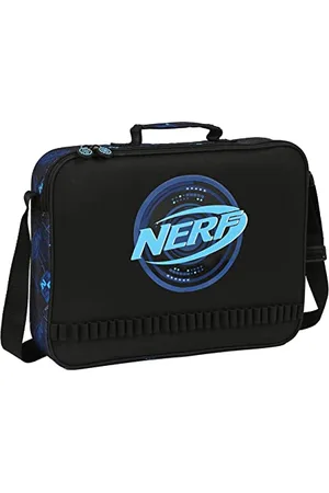 Safta NERF Boost - Schultertasche, Aktentasche, Umhängetasche, bequem und vielseitig, Qualität und Stärke, 38 x 6 x 28 cm, , , Estándar, Lässig
