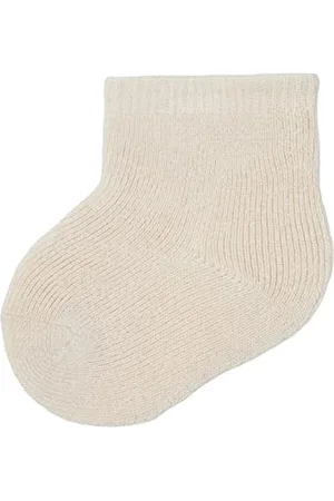 NAME IT Unisex NBNWAKSI Wool Terry PRE XXIII Socken, Moonbeam, ONE SIZE