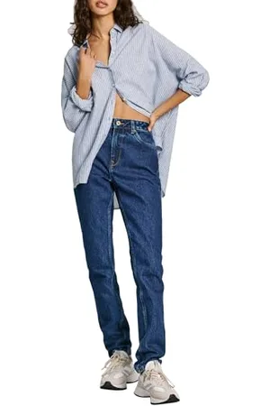 Pepe Jeans Damen Tapered Hw Pl204591 Jeans, , 32 W/30 L