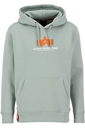 Alpha Industries Basic Hoody Rubber Kapuzensweat für Herren