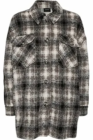 VERO MODA Damen Vmluna Ga Noos Jacket Shacket, Bungee Cord, XL EU