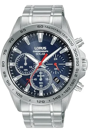 Lorus Herren Analog Quarz Uhr mit Edelstahl Armband RZ503AX9