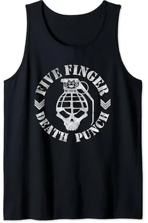 Five Finger Death Punch 5FDP - Grenade Skull Tank Top